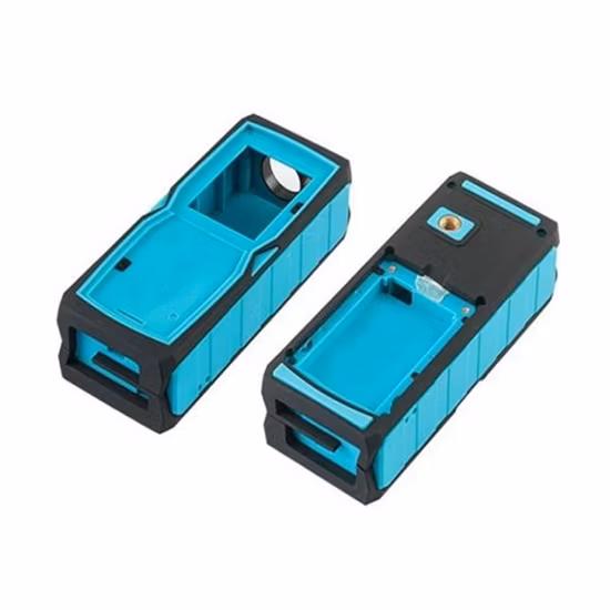 Molde Overmould de design OEM 2K personalizado de alta precisão com 2 cavidades de cor dupla de molde de injeção de plástico personalizado