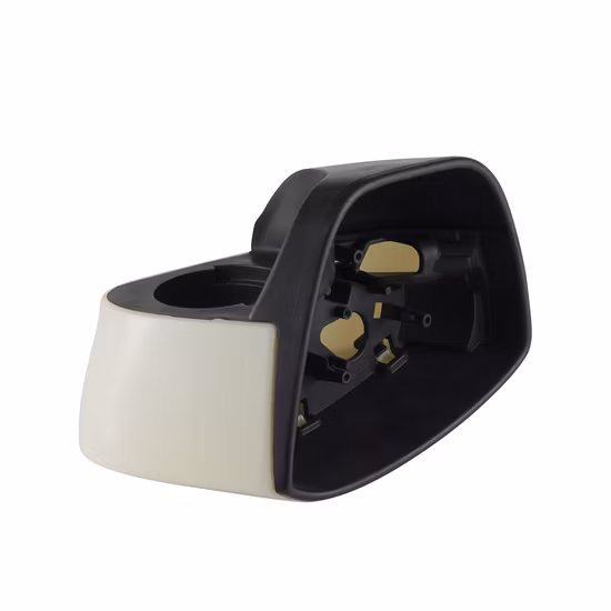 Caixa de conector de precisão PA66 + GF30 2K Moldagem de inserção de plástico Overmolding Molde de injeção dupla Molde de injeção de plástico personalizado OEM