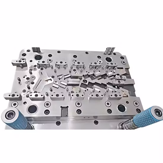 Molde de estampagem progressiva personalizado para peças automotivas